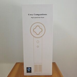 High Speed Hair Dryer with Diffuser and Nozzle